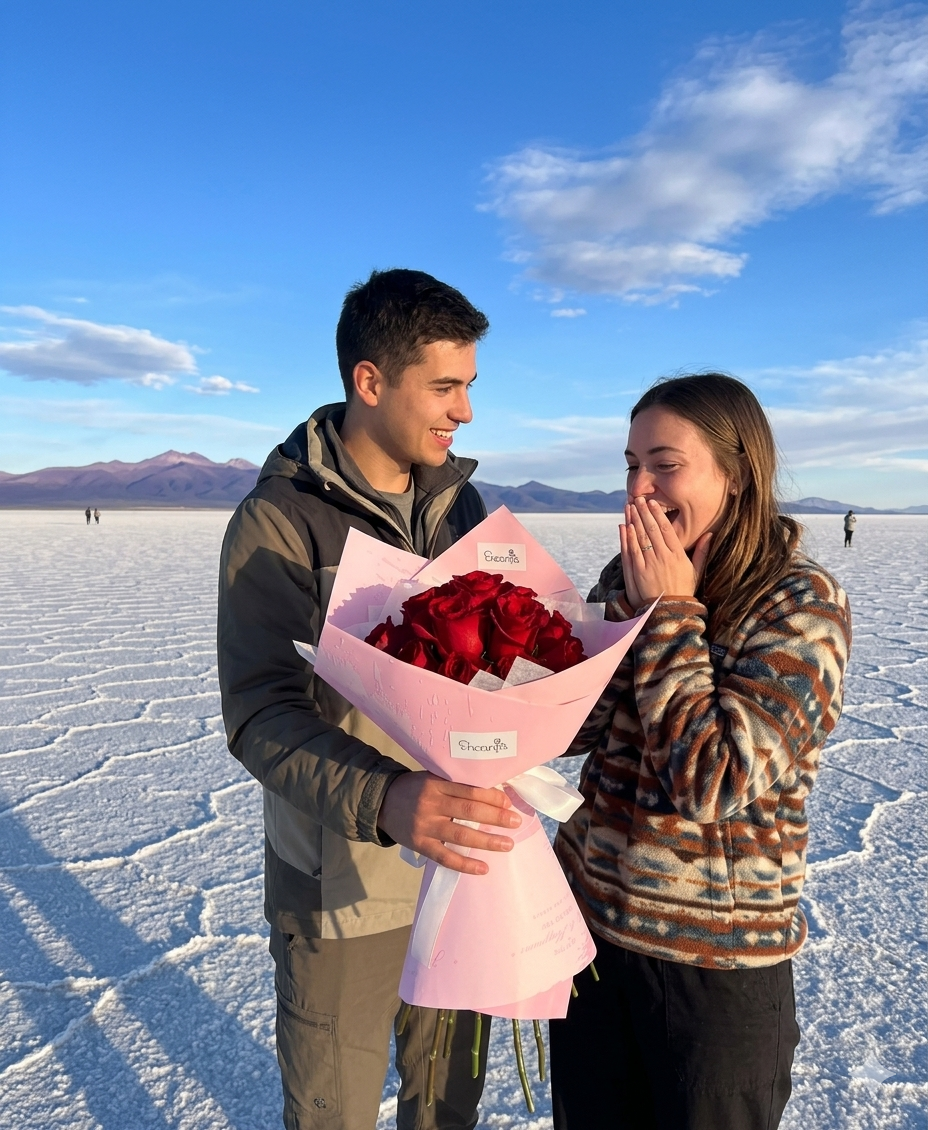 Ramo Rosas Enamoradas Soprender