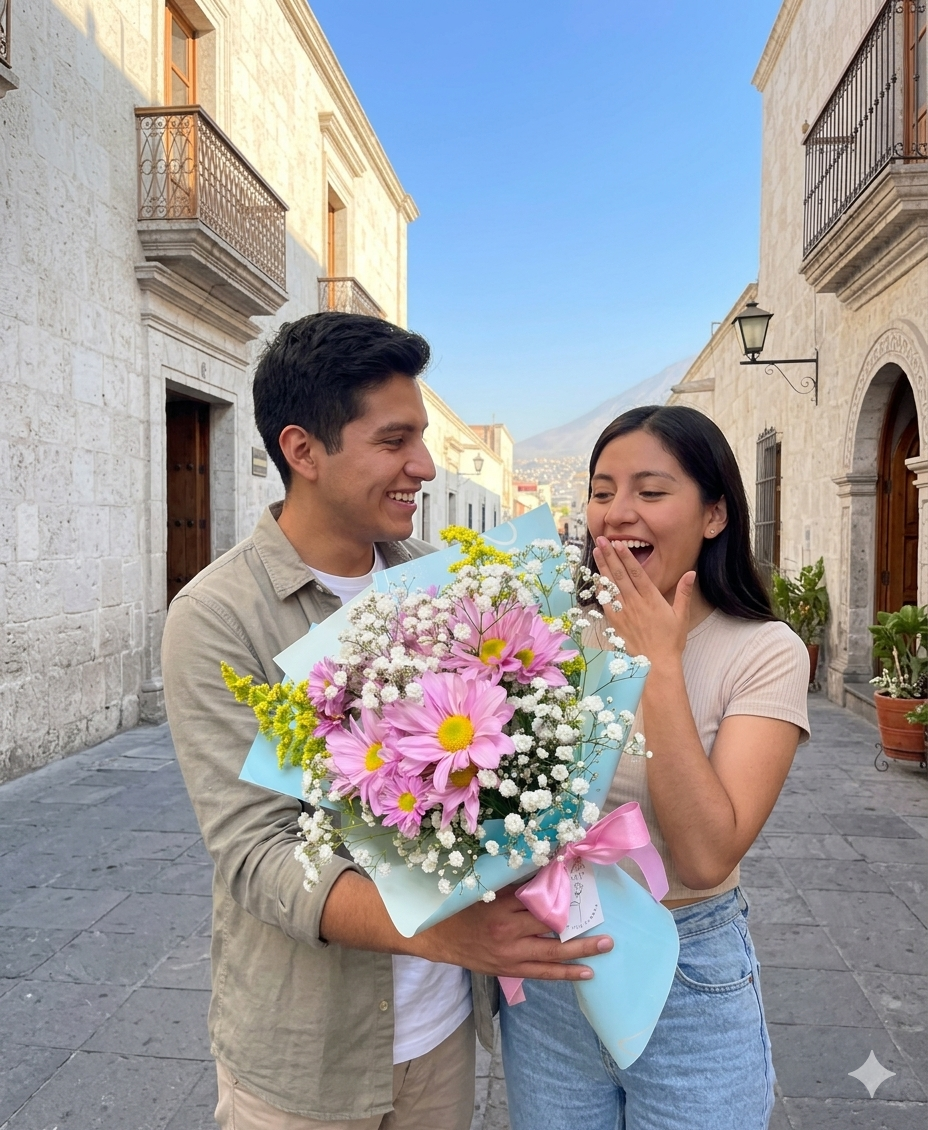 Ramo Flores Para Ti Sorprende