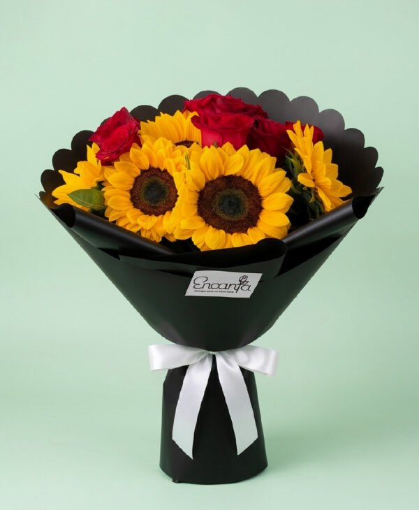 Ramo Girasoles y Rosas